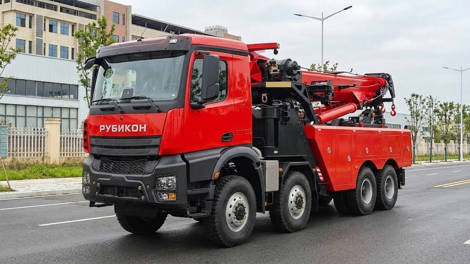 Эвакуатор 60 т 8х8 РУБИКОН